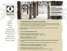 Tablet Screenshot of montanaforests.com